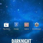 Wiko Darknight - Homescreen