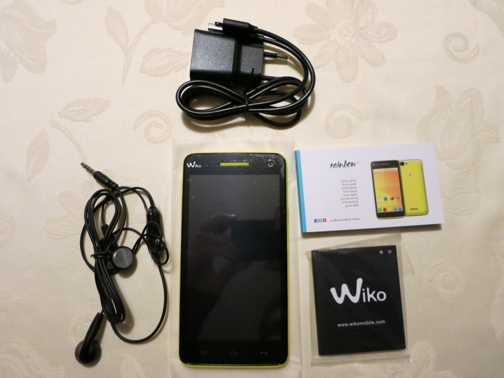 Wiko Rainbow (Lieferumfang)