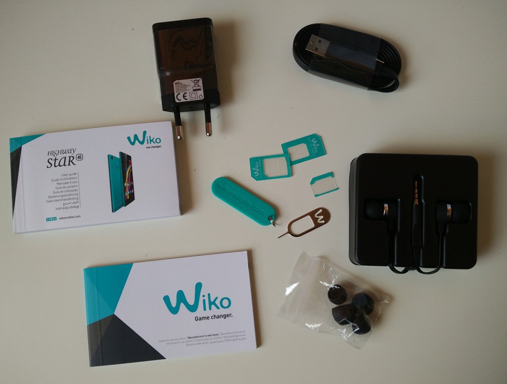 Wiko Highway Star - Lieferumfang