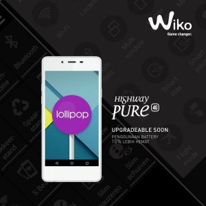 Wiko Highway Pure Lollipop Upgrade